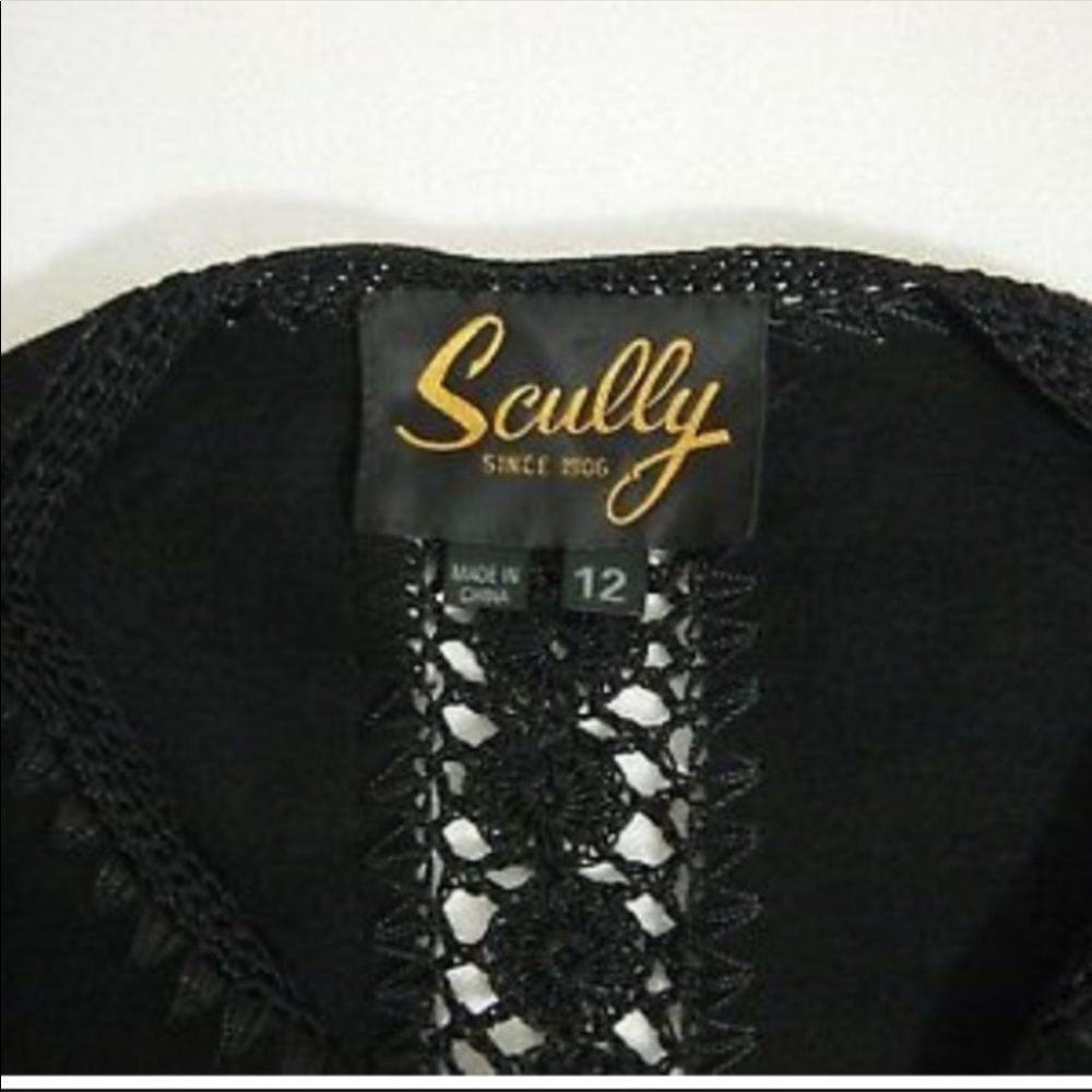Scully knit and leather jacket - Picture 3 of 6